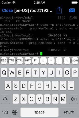 SSH Control Lite screenshot 4