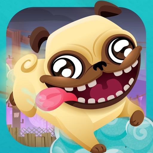 Atmospug, the Cloud Jumping Dog iOS App