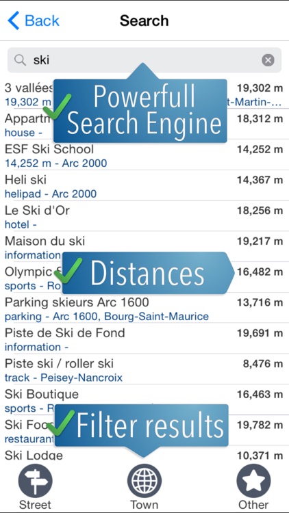 Paradiski Ski Map screenshot-3