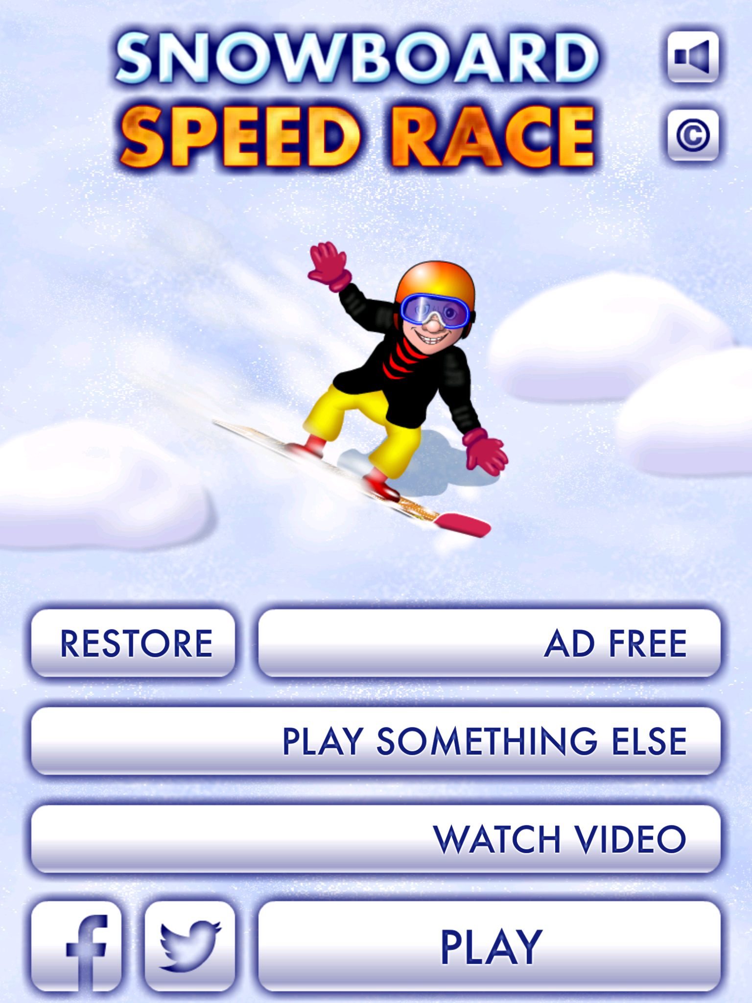 Snowboard Speed Race screenshot 6
