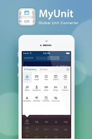 myUnit · Global Unit Converter screenshot 3