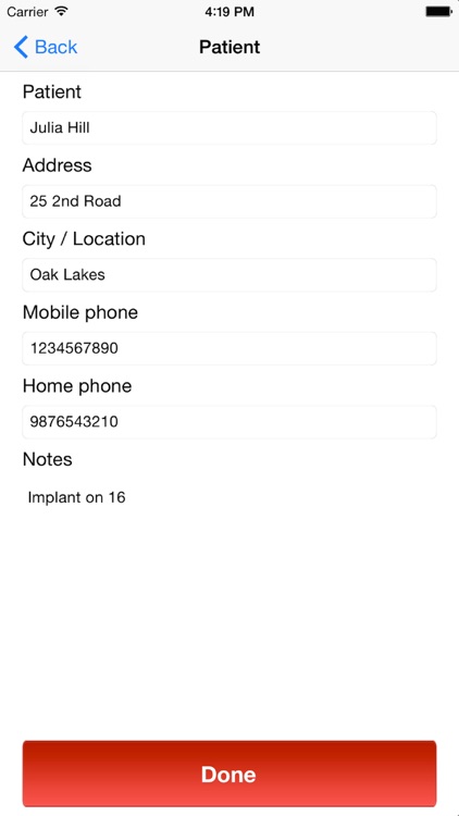 Dentist Agenda screenshot-3