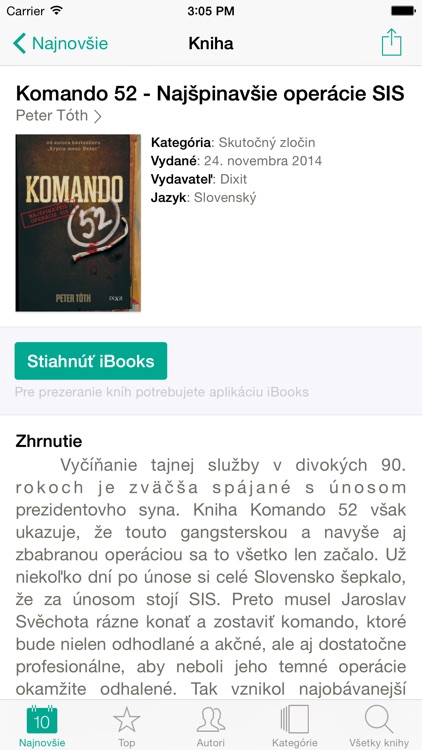 Knihy v Slovenčine a Češtině