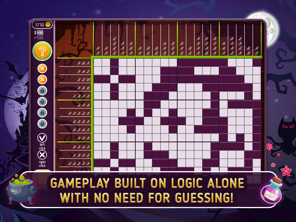 Halloween Riddles Nonograms Free