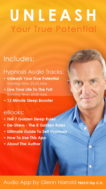 Unleash Your True Potential Self-Hypnosis by Glenn Harrold