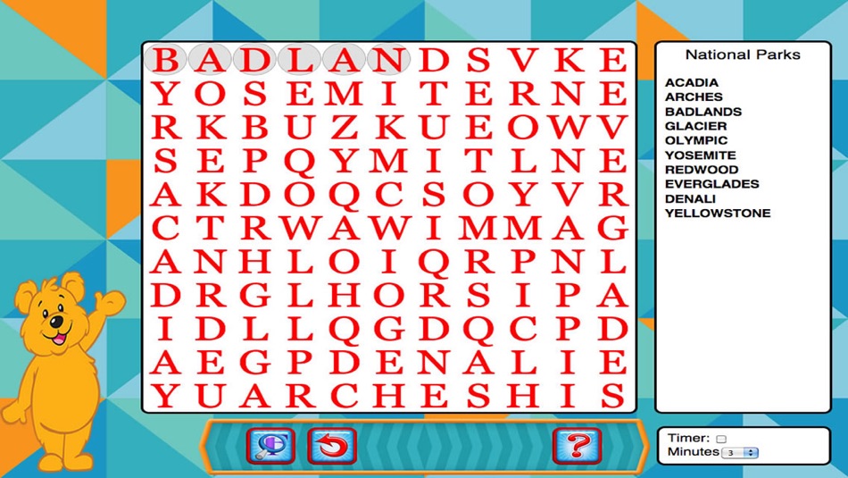 #1. Adult Word Search Puzzles: Word Search Puzzles Based on Bendon Puzzle Books - Powered by Flink Learning (iOS) 由: Bendon, Inc.