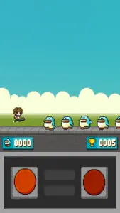 Pixel Bounce heroes Sword Survival Free Game screenshot #1 for iPhone