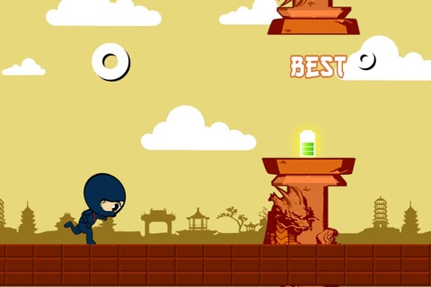 Super Kid Ninja Running Adventure - Awesome street Ninja race screenshot 2