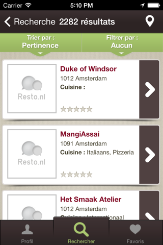 Resto.nl screenshot 4