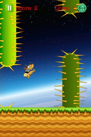 Crazy Space Dog Pro screenshot 4