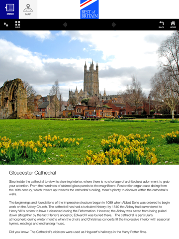 Best of Britain iPad screenshot