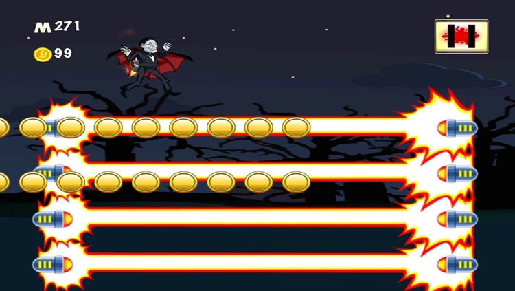 Dracula Jetpack Adventure - Bloody Vampire Challenge Free screenshot-4