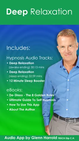 Game screenshot Deep Relaxation Hypnosis AudioApp-Glenn Harrold mod apk