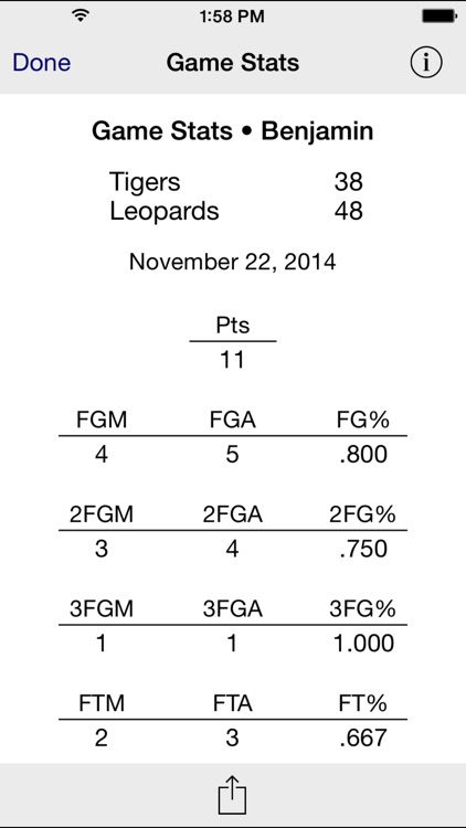 Stat Tap Basketball screenshot-3