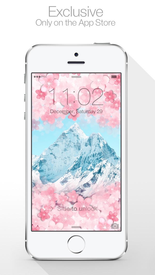 CherryLock : Cherry Blossom theme wallpapers ( for Lock screen ) Screenshot 3