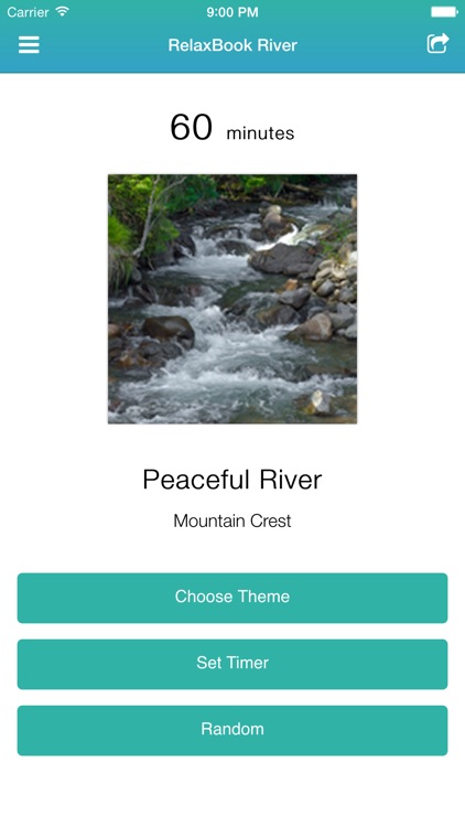 RelaxBook River - Sleep sounds for you to relax with rivers, cascades, waterfalls, and more