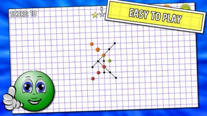 Screenshot #1 pour Risti Four Dot Puzzle 2015 - brain training with lines and dots for all age