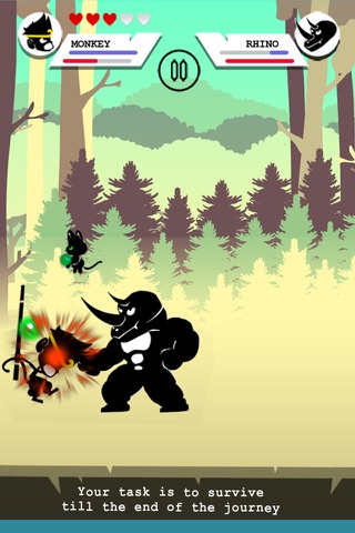 Monkey Fight screenshot 2