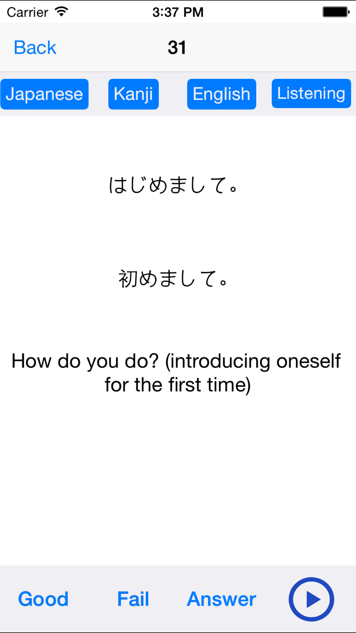 Minna No Japanese Words Lite