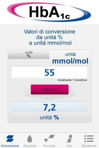 Convertitore HbA1C screenshot 3