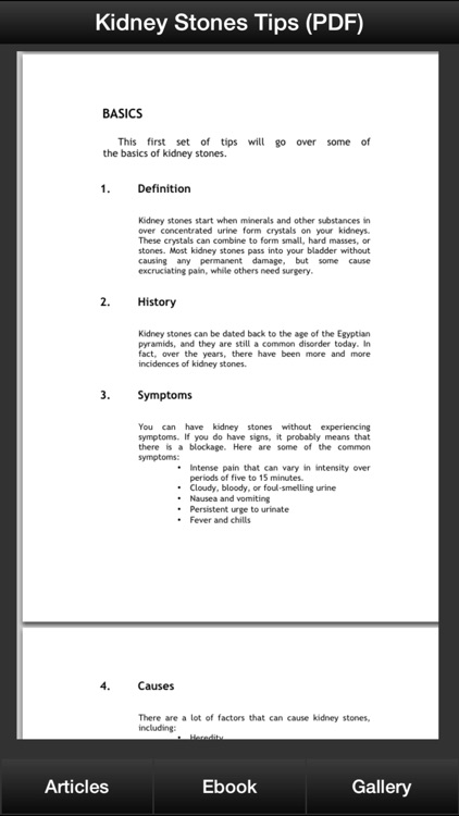 Kidney Stones Guide - How To Prevent & Treat Kidney Stones Symptoms