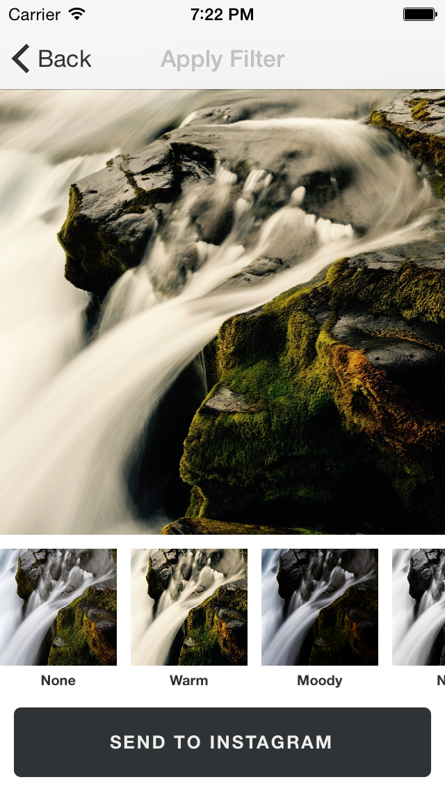 Instafactory iPhone screenshot 3 - Photo & Video app