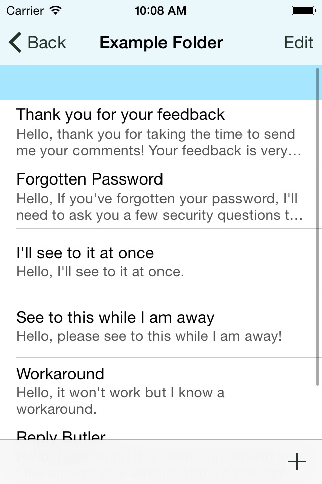 Reply Butler Lite - Text Snippets for Customer Support screenshot 2