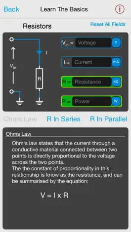 Game screenshot Electronics Handbook apk