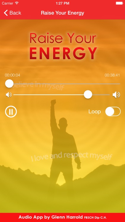 Raise Your Energy by Glenn Harrold: Self-Hypnosis Energy & Motivation
