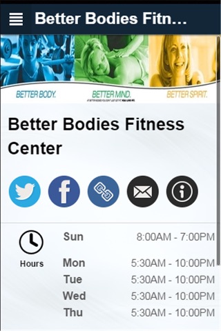 Better Bodies Fitness screenshot 2