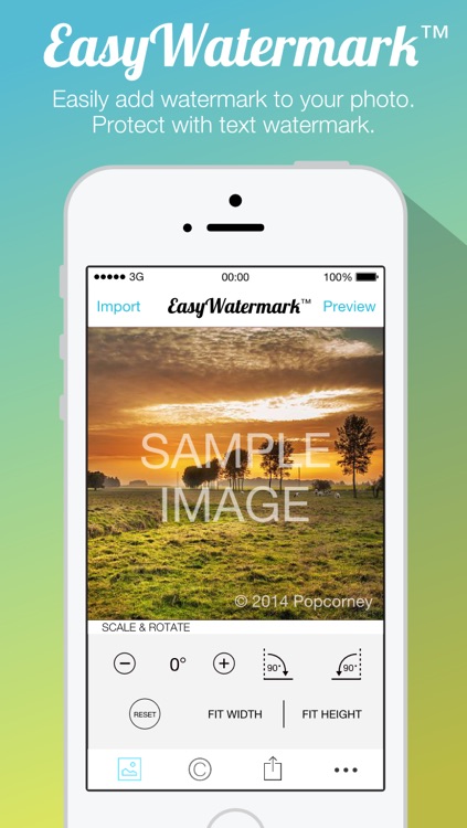 Easy Watermark for Photo Free - Protect your photos and pictures with copyright watermark