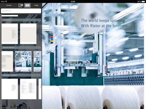 Rieter Holding Ltd. Report Library screenshot 4