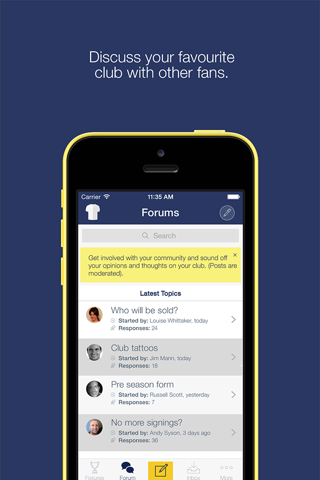 Fan App for Leeds United FC screenshot 2