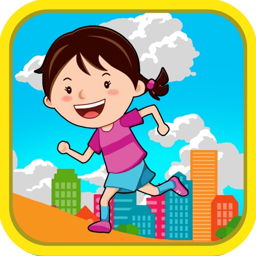 Little Girl Candy City Rush Free iOS App