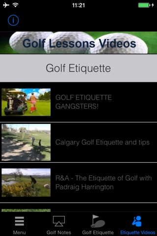 Golf Etiquette and Rules:Improve your Golf Game screenshot 3
