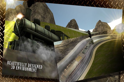 Steam Engine Mountain Cargo Train Simulator screenshot 3