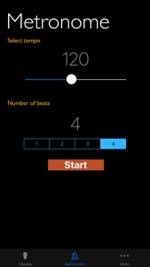 Chord Cheats & Metronome - Chord diagrams, tone generator and metronome for Watch screenshot #2 for iPhone