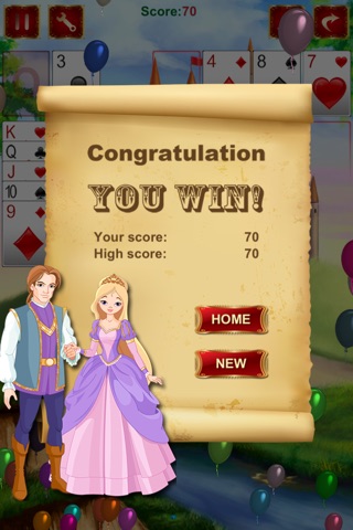 Solitaire - Fairy Tale Klondike screenshot 3