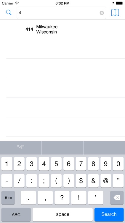 Area Code