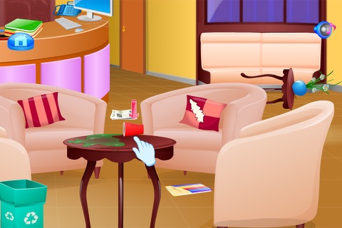 Hotel room cleaning - games for girls screenshot 3