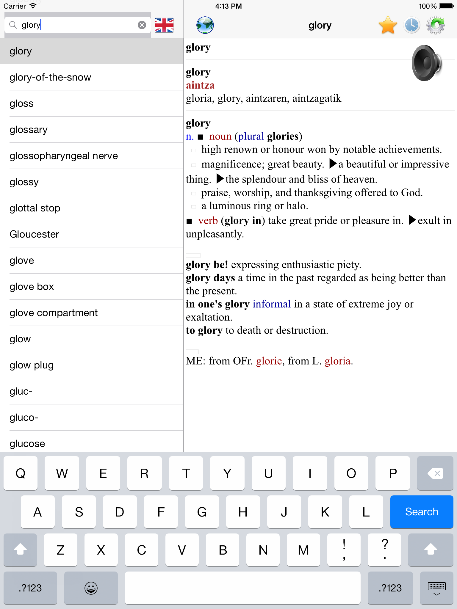 English Basque best dictionary translate - Ingelesa Euskaraz hiztegi onena itzultzailea screenshot 7