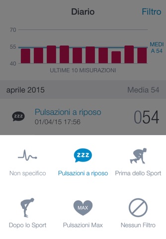 Runtastic Heart Rate PRO screenshot 4