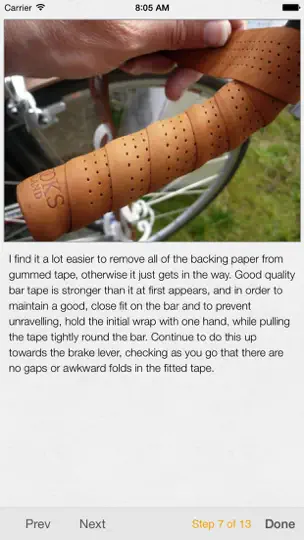 Capture d'écran de Bike Doctor - Easy Bike Repair And Maintenance sur iPhone 3