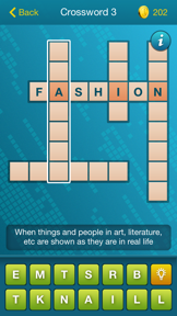 Crossword - classic word search puzzle game on english for lovers of games guess words, hangman and boggle screenshot