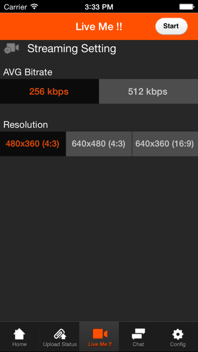 App screenshot