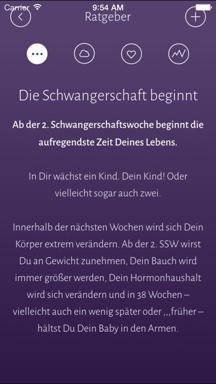 Schwangerschaft App