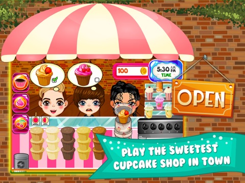 Screenshot #4 pour Cupcake Dessert Pastry Bakery Maker Dash - candy food cooking game!