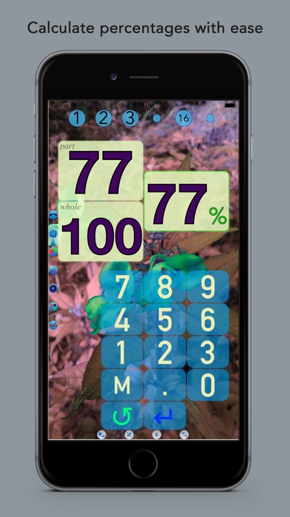 Plus 8 Calculator with Conversions and Custom Background screenshot-3