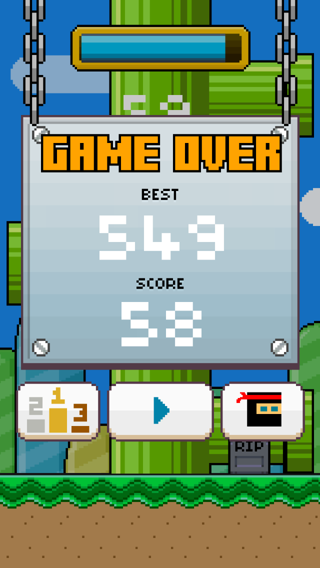 Flappy TimberBird screenshot 3