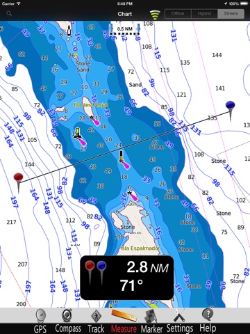 Balearic Is.Nautical Chart Pro screenshot 2